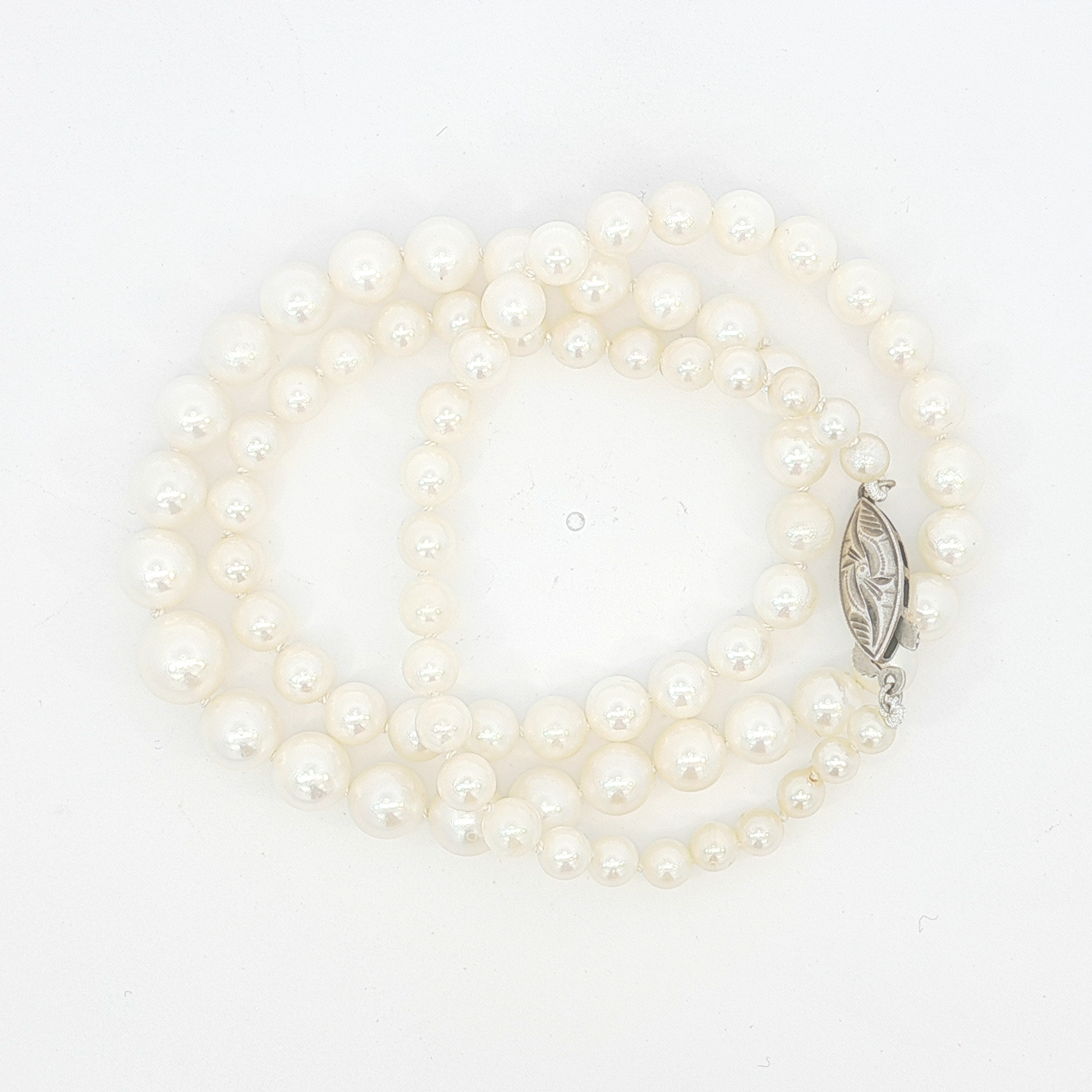 Graduated Cultured Pearl Necklace