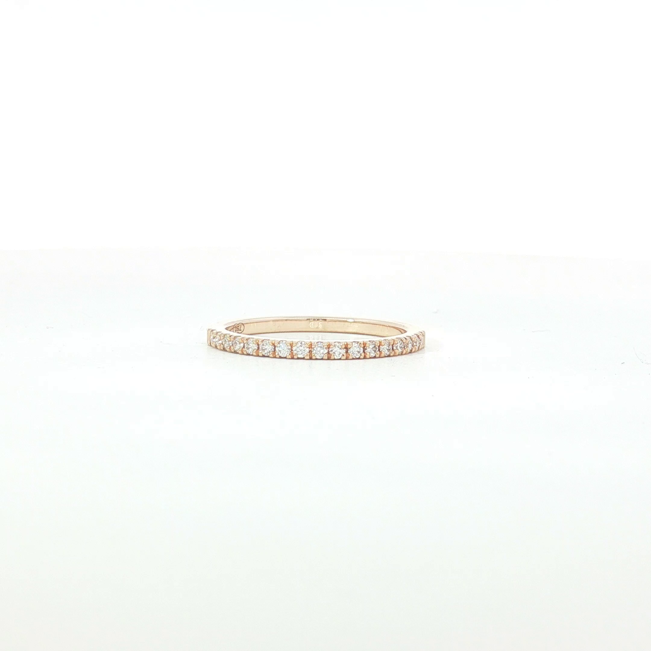 18ct RG Diamond Eternity Ring