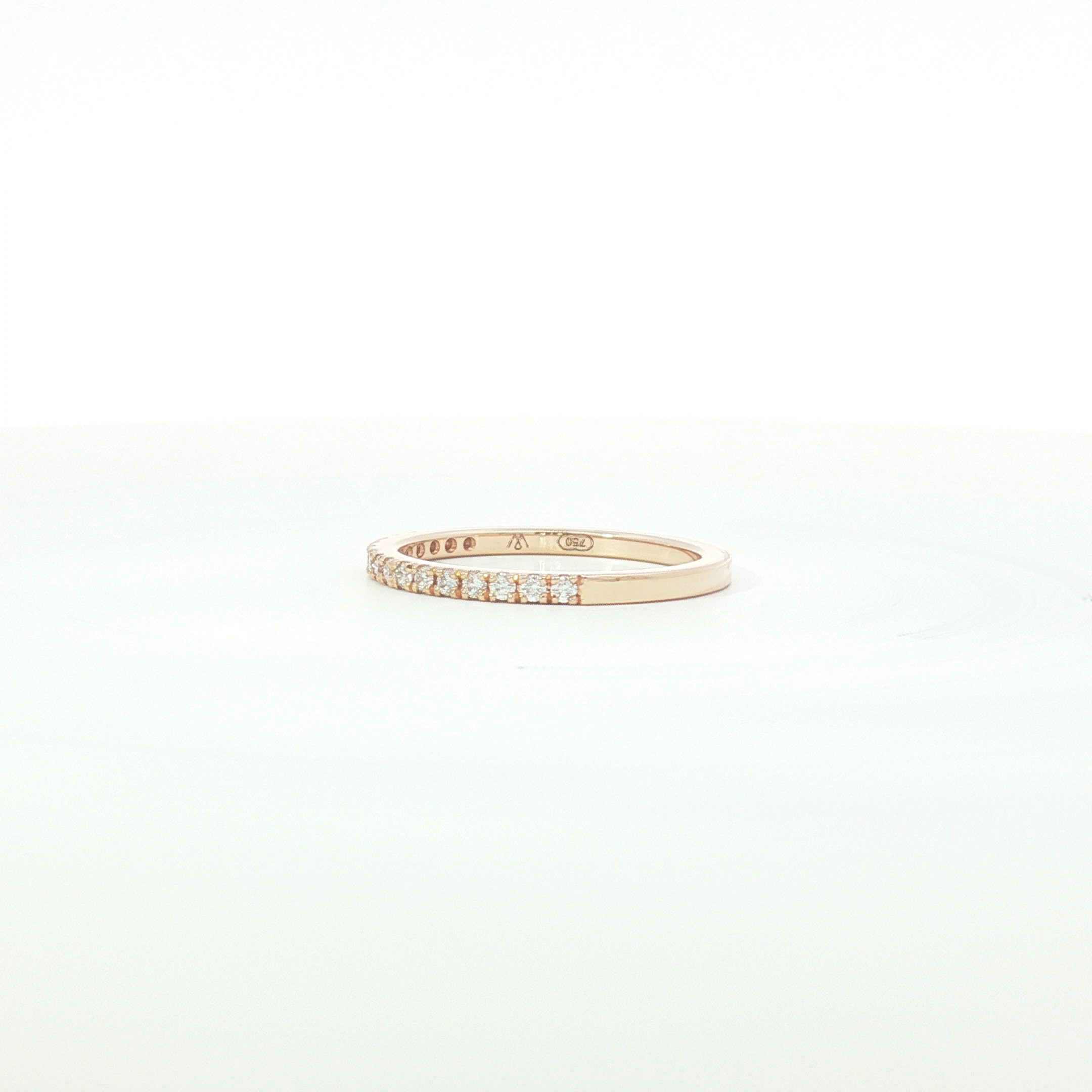 18ct RG Diamond Eternity Ring