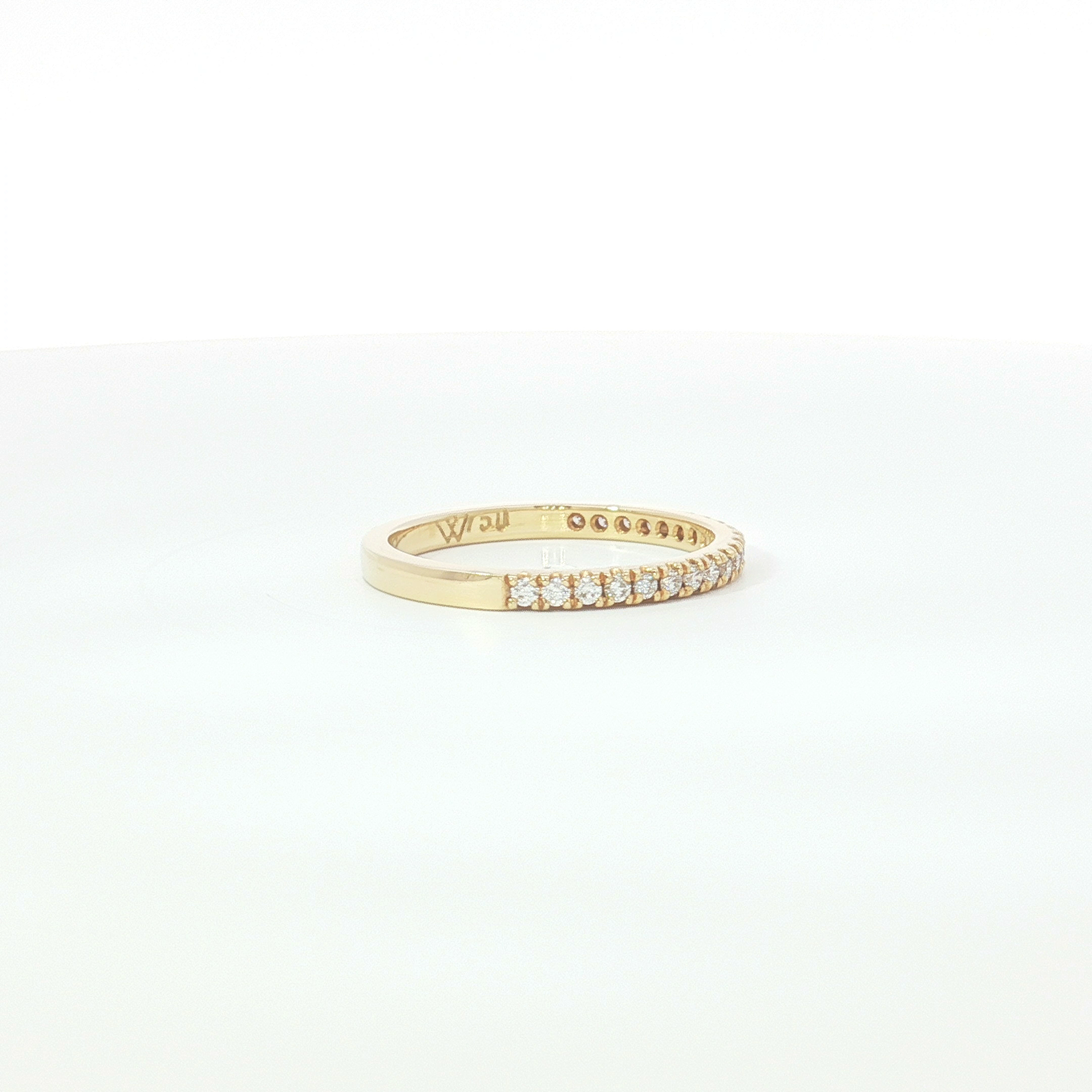 18ct YG Diamond Eternity Ring