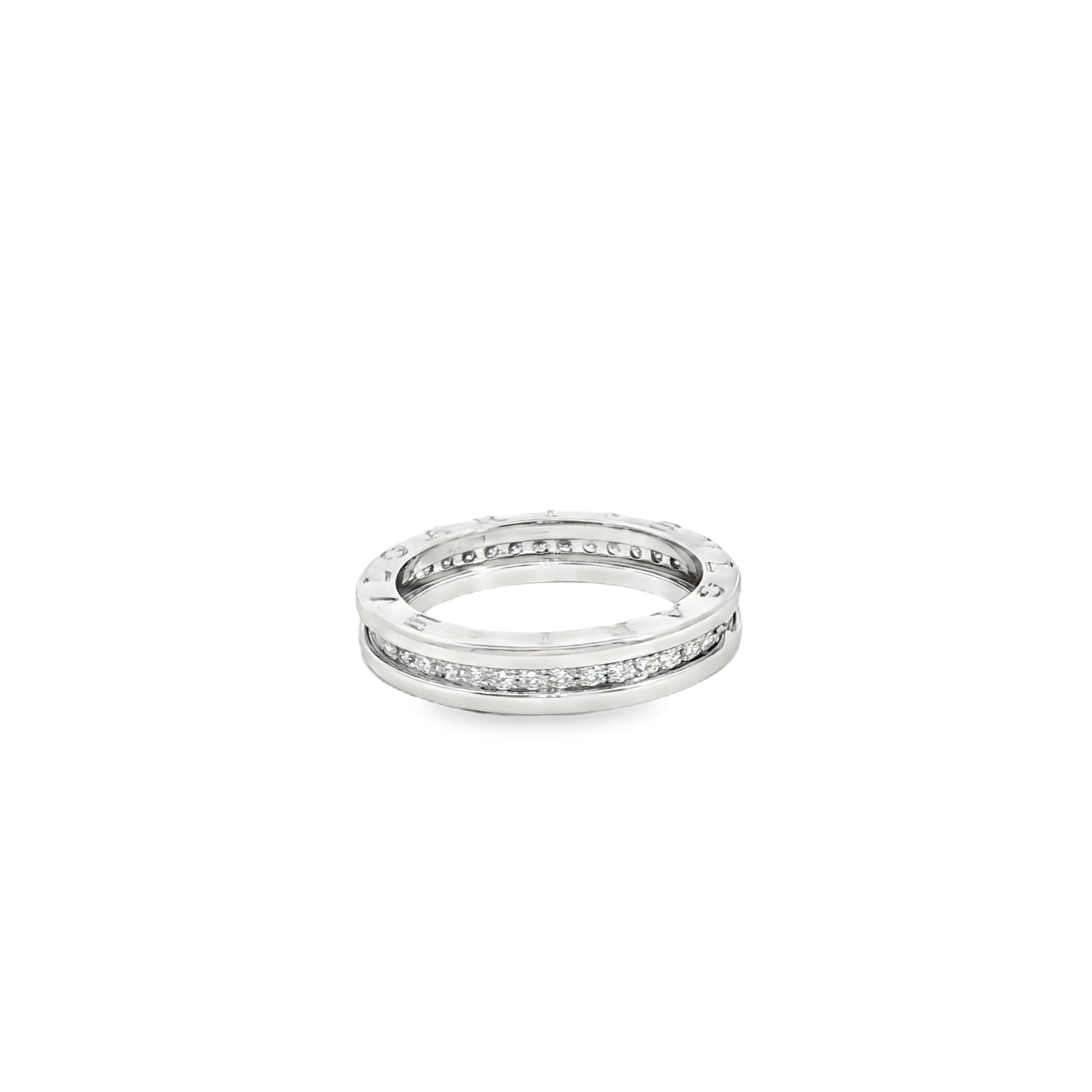 Bulgari Diamond Eternity Ring in 18ct White Gold