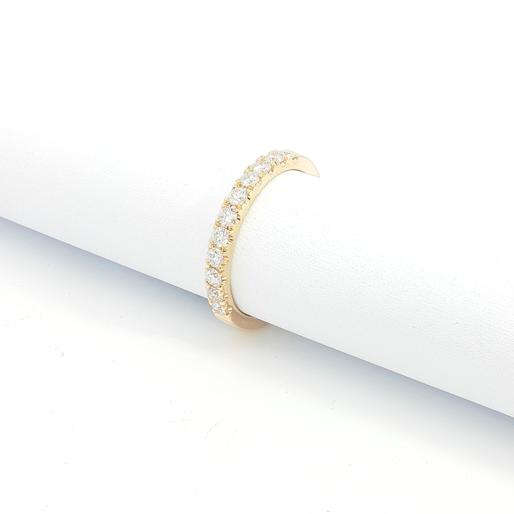 18ct YG Diamond Wedding Ring