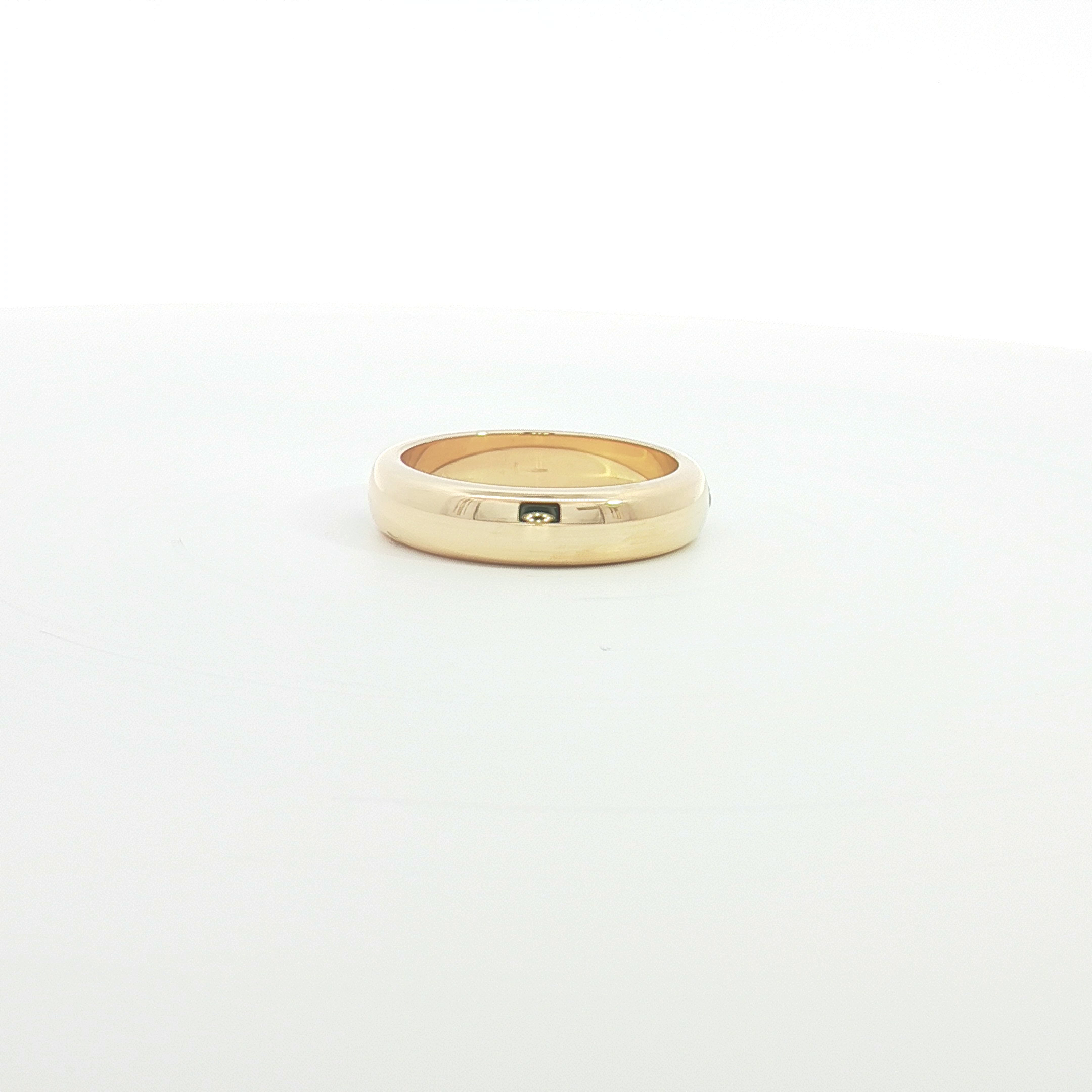 18ct YG Gold Diamond Pavé Set Ring