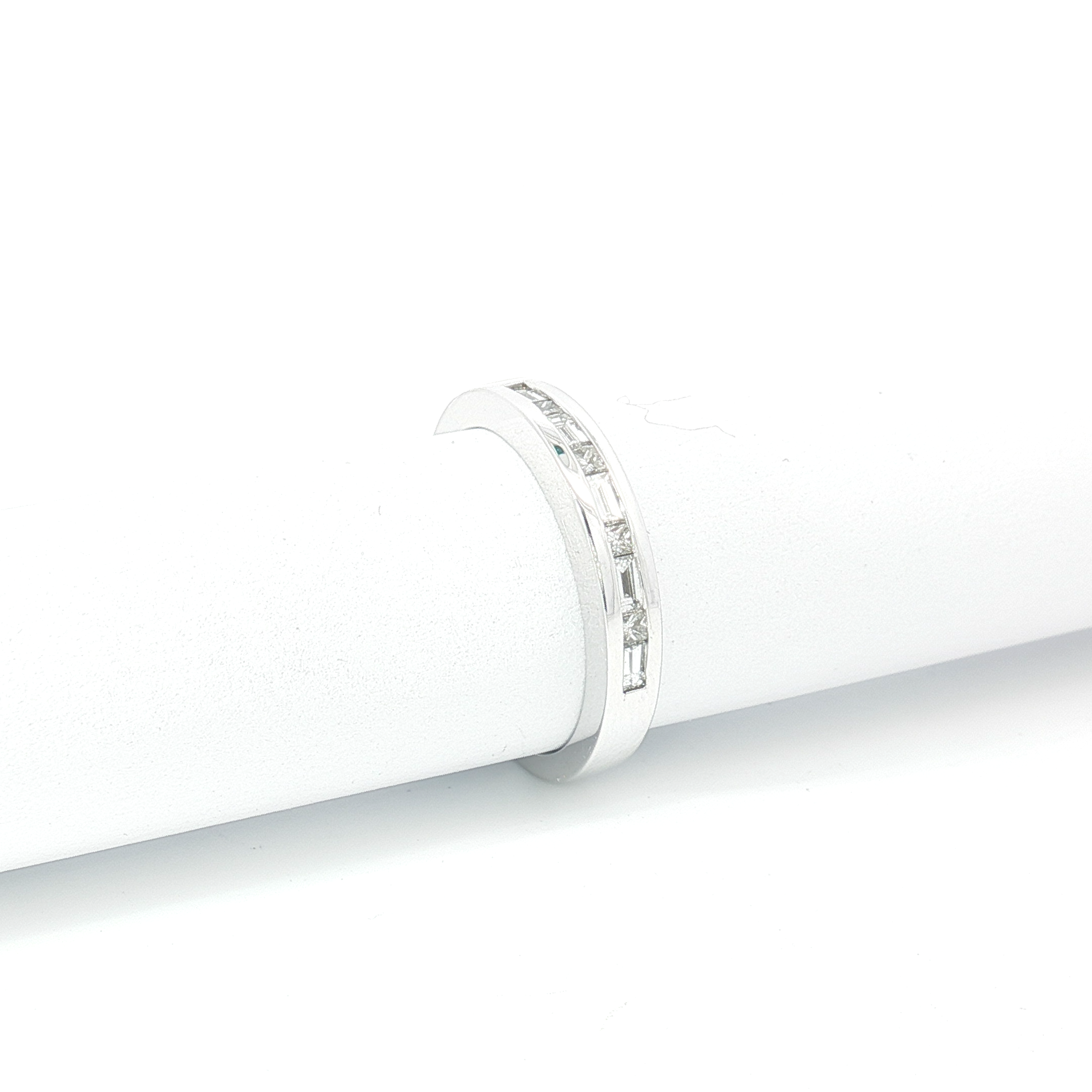 18ct WG Channel Set Diamond Eternity Ring