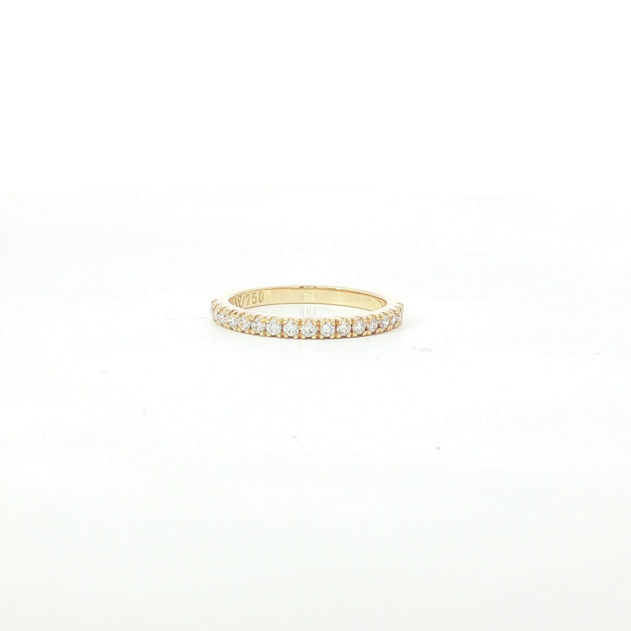 18ct YG Diamond Eternity Ring