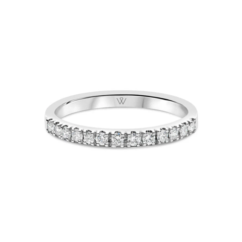 Ladies Handcrafted Split Shared Claw Wedding Ring