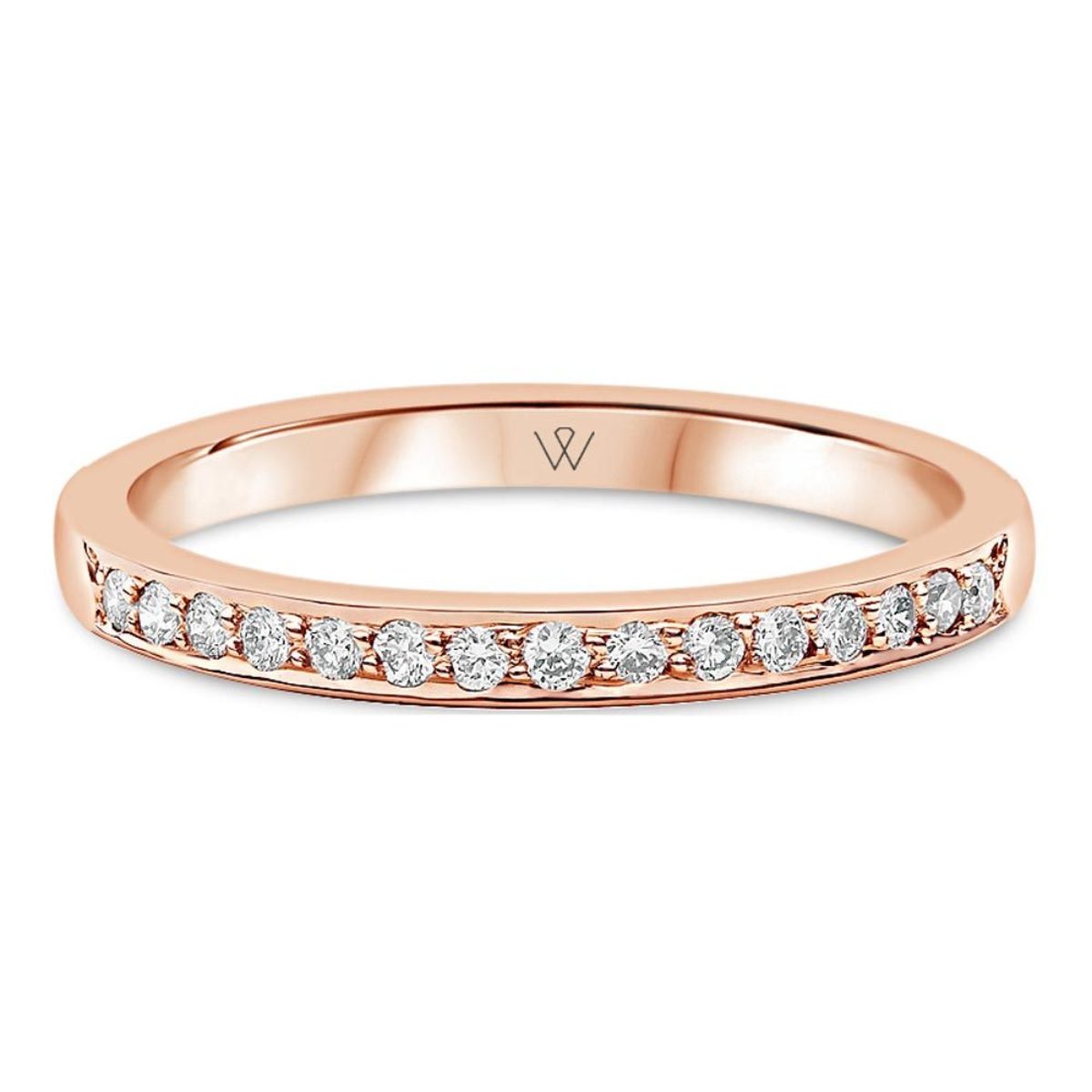 18ct rose gold wedding ring